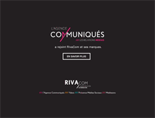 Tablet Screenshot of communiques.fr